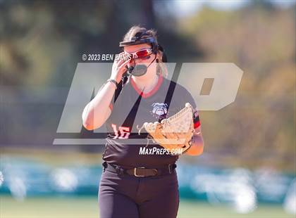 Thumbnail 3 in Lanier County vs Bowdon (GHSA 1A D2 State Tournament) photogallery.