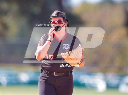 Thumbnail 2 in Lanier County vs Bowdon (GHSA 1A D2 State Tournament) photogallery.