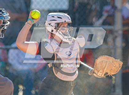 Thumbnail 1 in Lanier County vs Bowdon (GHSA 1A D2 State Tournament) photogallery.