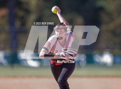 Thumbnail 3 in Lanier County vs Bowdon (GHSA 1A D2 State Tournament) photogallery.