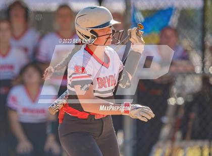 Thumbnail 3 in Lanier County vs Bowdon (GHSA 1A D2 State Tournament) photogallery.