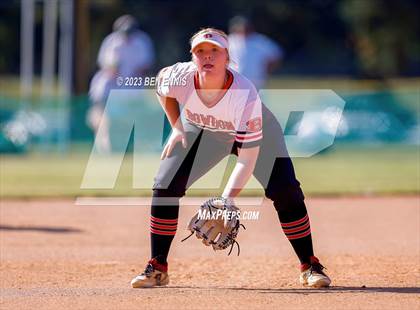 Thumbnail 2 in Lanier County vs Bowdon (GHSA 1A D2 State Tournament) photogallery.