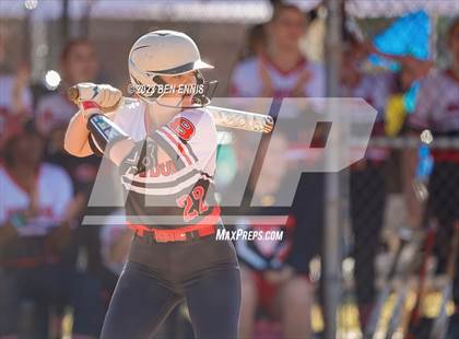 Thumbnail 1 in Lanier County vs Bowdon (GHSA 1A D2 State Tournament) photogallery.
