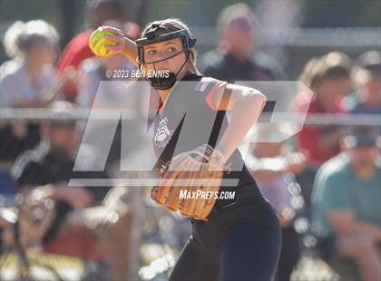 Thumbnail 3 in Lanier County vs Bowdon (GHSA 1A D2 State Tournament) photogallery.