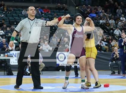 Thumbnail 2 in NJSIAA Girls Wrestling State Finals  photogallery.