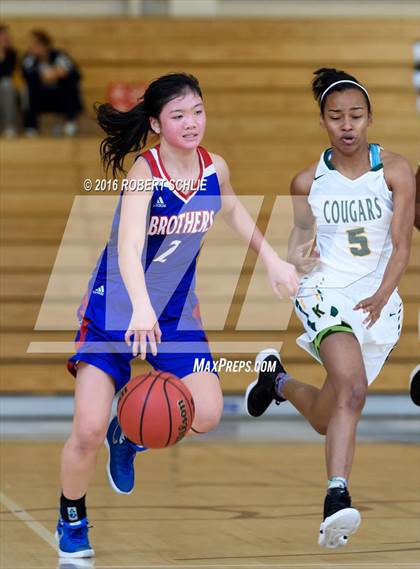 Thumbnail 1 in Christian Brothers vs Kennedy (Trojan Toss Up) photogallery.
