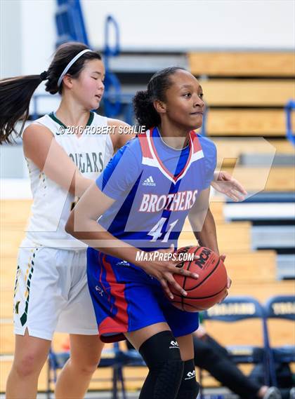 Thumbnail 2 in Christian Brothers vs Kennedy (Trojan Toss Up) photogallery.