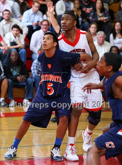 Thumbnail 2 in Chatsworth vs. Harvard-Westlake (CIF SoCal Regional D3 Playoffs) photogallery.
