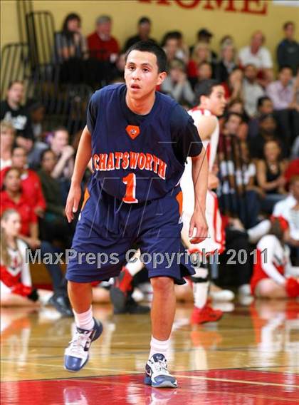 Thumbnail 2 in Chatsworth vs. Harvard-Westlake (CIF SoCal Regional D3 Playoffs) photogallery.
