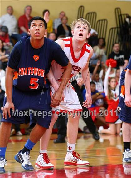 Thumbnail 3 in Chatsworth vs. Harvard-Westlake (CIF SoCal Regional D3 Playoffs) photogallery.