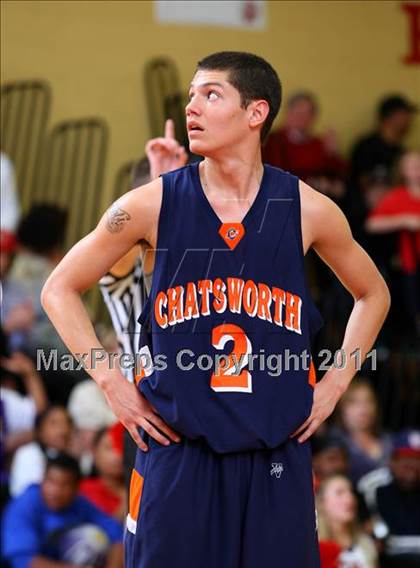 Thumbnail 2 in Chatsworth vs. Harvard-Westlake (CIF SoCal Regional D3 Playoffs) photogallery.