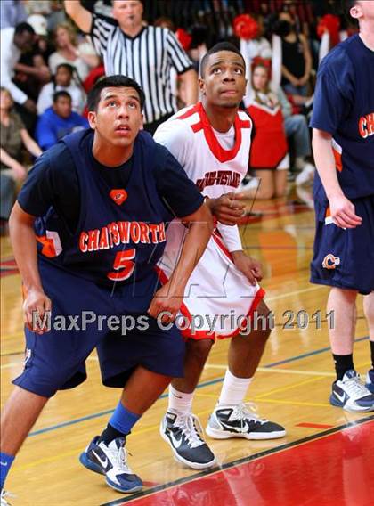 Thumbnail 1 in Chatsworth vs. Harvard-Westlake (CIF SoCal Regional D3 Playoffs) photogallery.