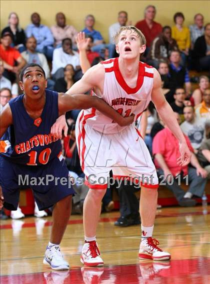 Thumbnail 2 in Chatsworth vs. Harvard-Westlake (CIF SoCal Regional D3 Playoffs) photogallery.