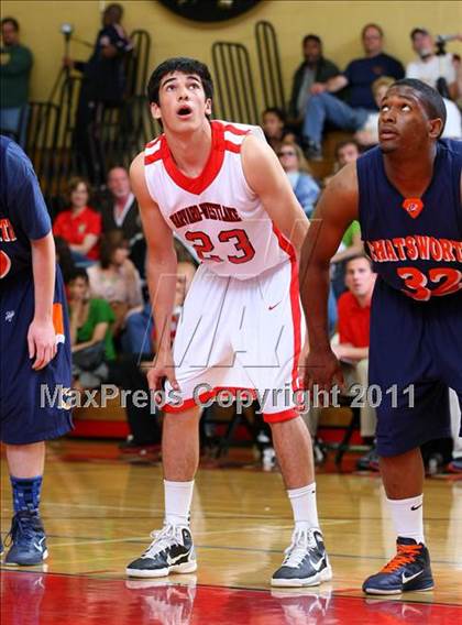 Thumbnail 3 in Chatsworth vs. Harvard-Westlake (CIF SoCal Regional D3 Playoffs) photogallery.