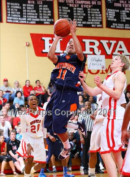 Thumbnail 2 in Chatsworth vs. Harvard-Westlake (CIF SoCal Regional D3 Playoffs) photogallery.