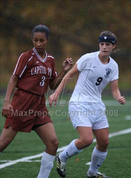 Thumbnail 1 in Capital Prep @ Immaculate (CIAC Class S Second Round) photogallery.