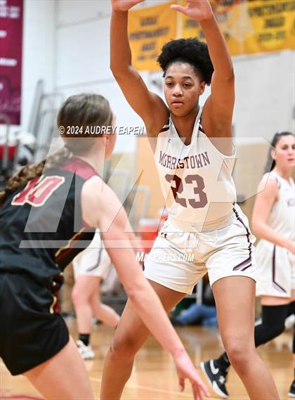 Thumbnail 3 in Morristown vs. Hillsborough (NJSIAA North Jersey Group 4 Semifinal) photogallery.
