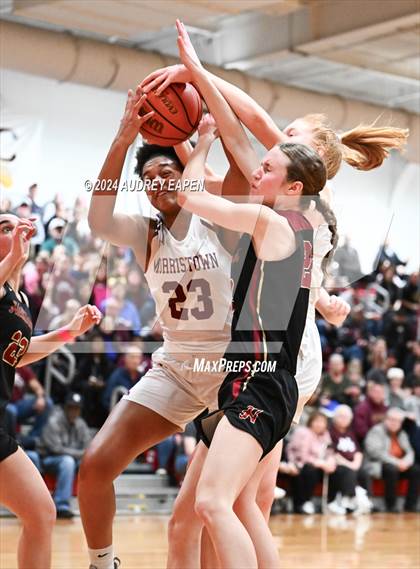 Thumbnail 2 in Morristown vs. Hillsborough (NJSIAA North Jersey Group 4 Semifinal) photogallery.