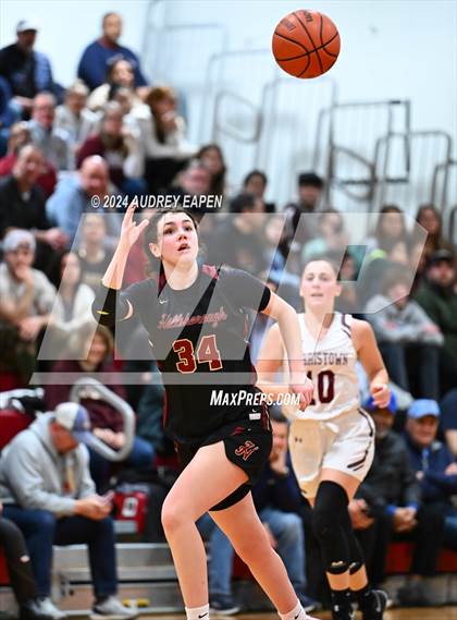 Thumbnail 2 in Morristown vs. Hillsborough (NJSIAA North Jersey Group 4 Semifinal) photogallery.
