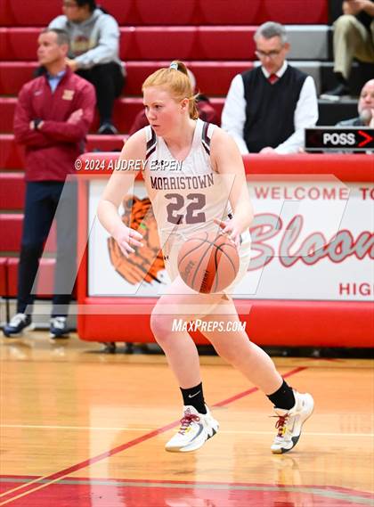 Thumbnail 3 in Morristown vs. Hillsborough (NJSIAA North Jersey Group 4 Semifinal) photogallery.