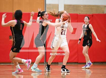 Thumbnail 3 in Morristown vs. Hillsborough (NJSIAA North Jersey Group 4 Semifinal) photogallery.
