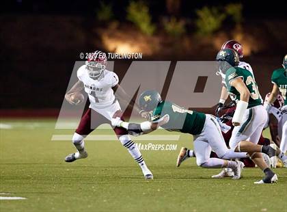 Thumbnail 2 in Warner Robins @ Blessed Trinity (GHSA AAAAA Quarterfinal) photogallery.