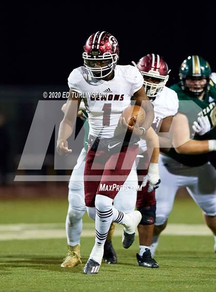 Thumbnail 1 in Warner Robins @ Blessed Trinity (GHSA AAAAA Quarterfinal) photogallery.