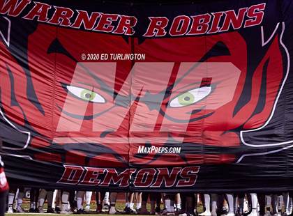 Thumbnail 2 in Warner Robins @ Blessed Trinity (GHSA AAAAA Quarterfinal) photogallery.