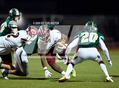 Thumbnail 2 in Warner Robins @ Blessed Trinity (GHSA AAAAA Quarterfinal) photogallery.