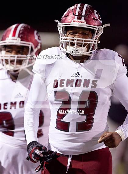 Thumbnail 2 in Warner Robins @ Blessed Trinity (GHSA AAAAA Quarterfinal) photogallery.