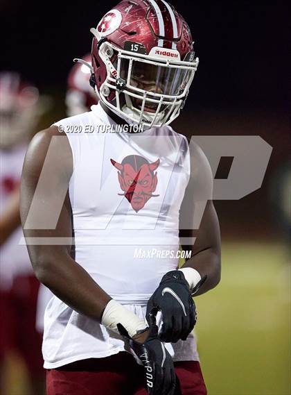 Thumbnail 1 in Warner Robins @ Blessed Trinity (GHSA AAAAA Quarterfinal) photogallery.
