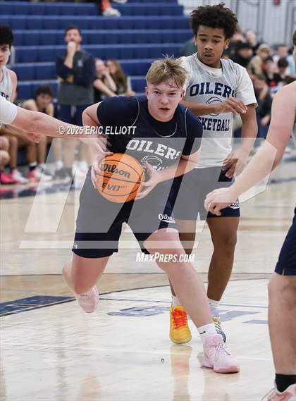 Thumbnail 3 in Oil City (Blue & White Scrimmage) photogallery.