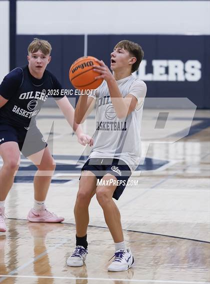 Thumbnail 1 in Oil City (Blue & White Scrimmage) photogallery.