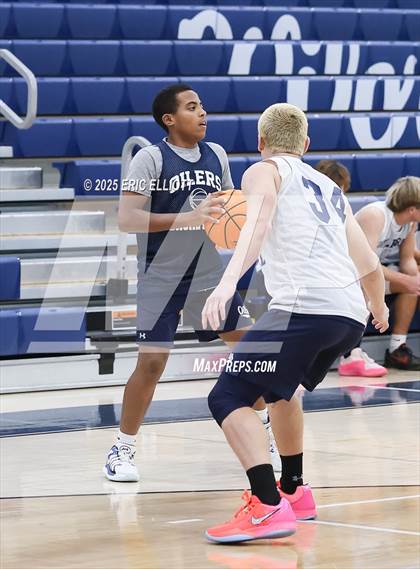 Thumbnail 2 in Oil City (Blue & White Scrimmage) photogallery.