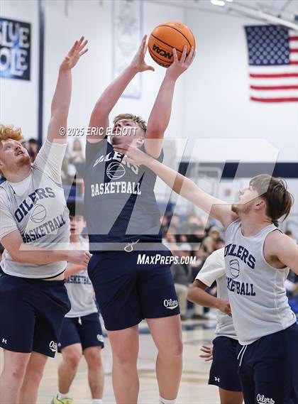 Thumbnail 1 in Oil City (Blue & White Scrimmage) photogallery.