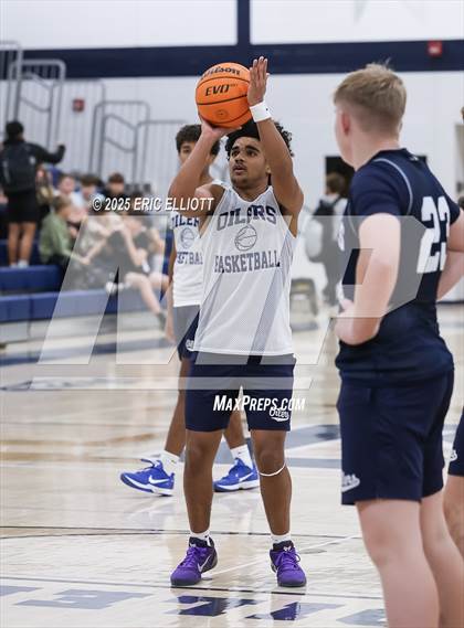 Thumbnail 1 in Oil City (Blue & White Scrimmage) photogallery.