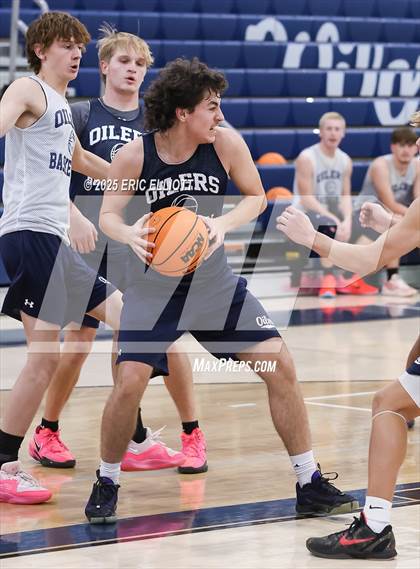 Thumbnail 3 in Oil City (Blue & White Scrimmage) photogallery.