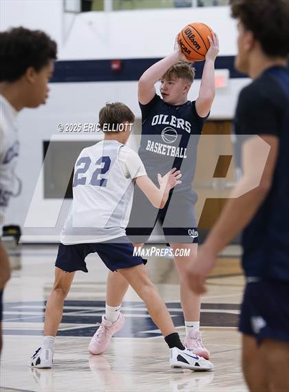 Thumbnail 1 in Oil City (Blue & White Scrimmage) photogallery.