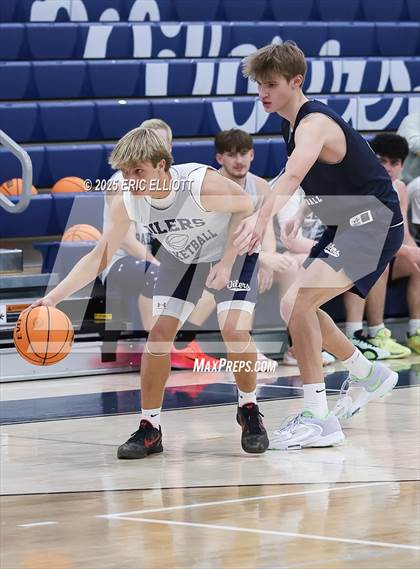 Thumbnail 1 in Oil City (Blue & White Scrimmage) photogallery.