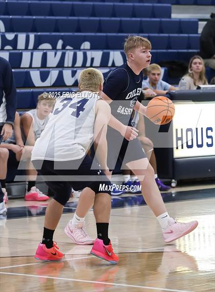 Thumbnail 3 in Oil City (Blue & White Scrimmage) photogallery.