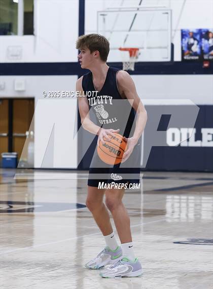 Thumbnail 3 in Oil City (Blue & White Scrimmage) photogallery.