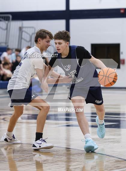 Thumbnail 1 in Oil City (Blue & White Scrimmage) photogallery.