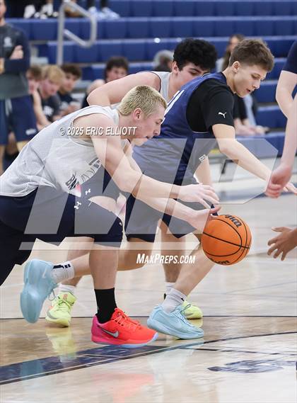 Thumbnail 2 in Oil City (Blue & White Scrimmage) photogallery.