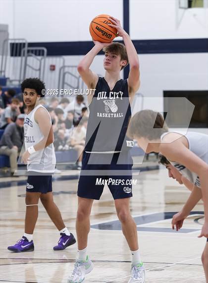 Thumbnail 2 in Oil City (Blue & White Scrimmage) photogallery.