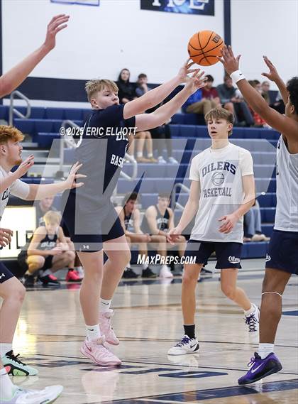 Thumbnail 1 in Oil City (Blue & White Scrimmage) photogallery.