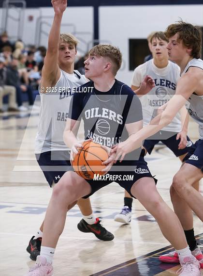 Thumbnail 2 in Oil City (Blue & White Scrimmage) photogallery.