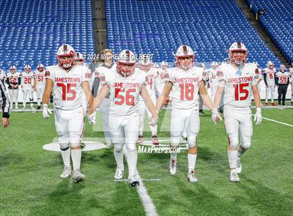Thumbnail 3 in Jamestown vs. Lancaster (NYSPHSAA Section VI Class AA Championship) photogallery.