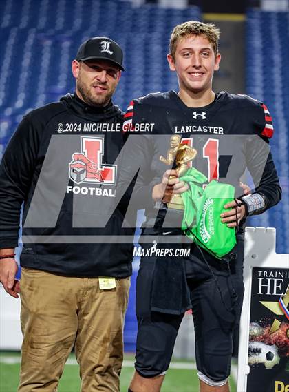 Thumbnail 1 in Jamestown vs. Lancaster (NYSPHSAA Section VI Class AA Championship) photogallery.