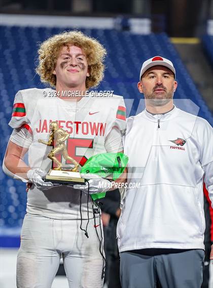 Thumbnail 3 in Jamestown vs. Lancaster (NYSPHSAA Section VI Class AA Championship) photogallery.