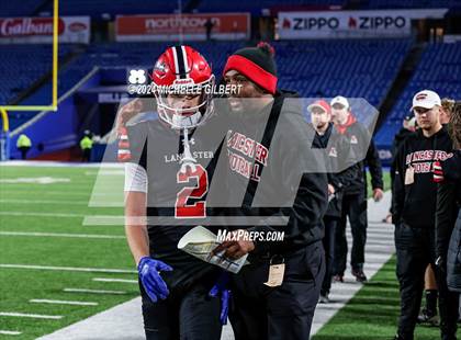 Thumbnail 3 in Jamestown vs. Lancaster (NYSPHSAA Section VI Class AA Championship) photogallery.